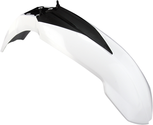 ACERBIS Front Fender - White/Black - KTM '07-'13 2082010002
