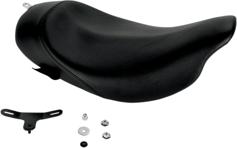 DANNY GRAY Buttcrack™ Solo Seat - Black - Smooth - FL '08-'23 21-403