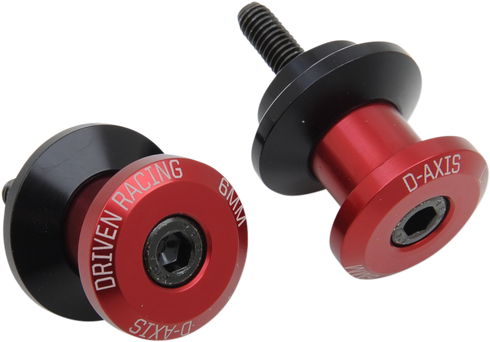 DRIVEN RACING D-Axis Spools - 6 mm - Red DXS-6 RD