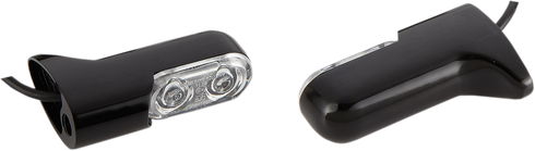 ARLEN NESS Marker Lights - Red/Rear - Black 12-741