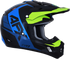 AFX FX-17 Helmet - Aced - Blue/Lime - 2XL 0110-6503