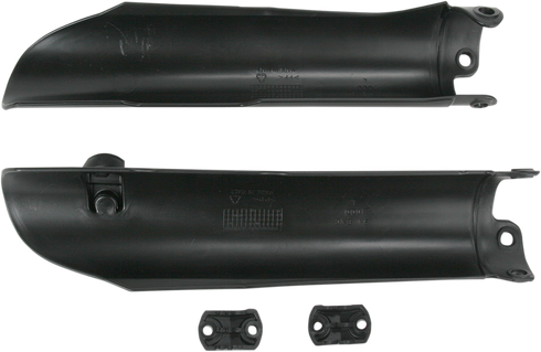 ACERBIS Lower Fork Covers for Inverted Forks - Black 2113740001