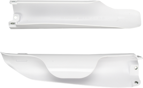 ACERBIS Fork Covers - Lower - White 2113760002