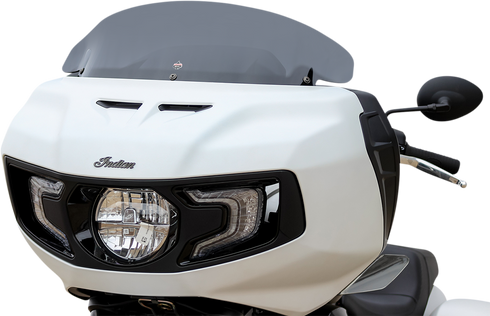 KLOCK WERKS Flare™ Windshield - 8" - Dark Smoke - Indian KWW-04-0580
