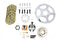 York York FXD Rear Chain Drive Kit - 19-0170