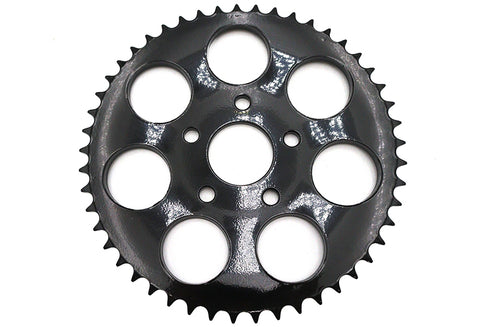 V-Twin Rear Sprocket Gloss Black 49 Tooth - 19-0685