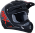 AFX FX-17 Helmet - Aced - Matte Black/Red - Medium 0110-6485