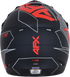 AFX FX-17 Helmet - Aced - Matte Black/Red - Medium 0110-6485