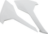 ACERBIS Side Panels - White 2732040002