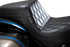 LE PERA Kickflip Seat - Diamond - Black - Softail '18-'23 LYR-590DM