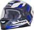 AFX FX-99 Helmet - Recurve - Pearl White/Blue - Small 0101-11121
