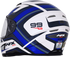AFX FX-99 Helmet - Recurve - Pearl White/Blue - Small 0101-11121