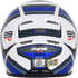 AFX FX-99 Helmet - Recurve - Pearl White/Blue - Small 0101-11121