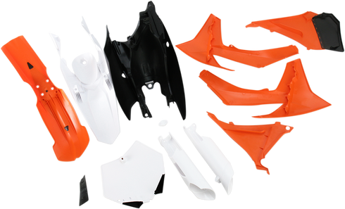 ACERBIS Full Body Kit - '11 OEM Orange/Black/White - KTM - SX/XC '11 2205272882