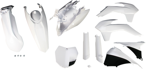 ACERBIS Full Body Kit - White/Black - KTM - SX/XC '13-'14 2314330002