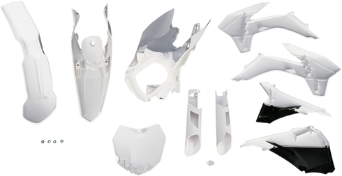 ACERBIS Full Body Kit - White/Black - KTM - SX/XC '13-'14 2314330002