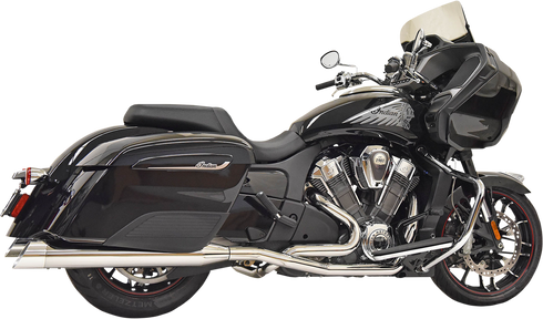 BASSANI XHAUST Exhaust Dual Challenger - Chrome 8H16S