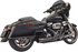 BASSANI XHAUST Short 2:1 Exhaust for FL - Black 1F42RB