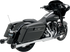 BASSANI XHAUST Megaphone Mufflers - Chr/Pol - Tapered - Performance Baffle FLH-517L