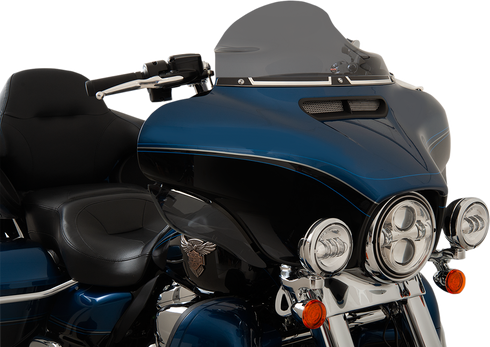 KLOCK WERKS Windshield Trim - FLW - Black Contrast - Harley-Davidson® KWW-01-0361