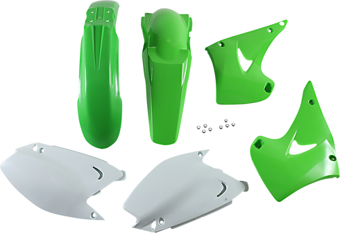 ACERBIS Standard Body Kit - '05 OEM Green/White '03-'07 2041100206