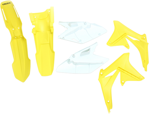 ACERBIS Standard Body Kit - '09-'12 OEM Yellow/White - RM-Z 450 '08-'17 2113820357