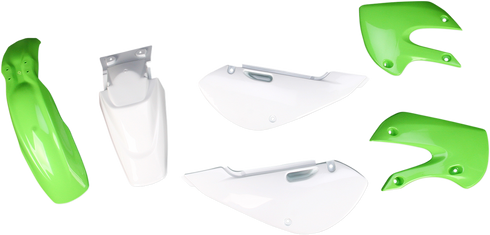 ACERBIS Standard Body Kit - '12 OEM Green/White - Kawasaki | Suzuki '00-'25 2041073914
