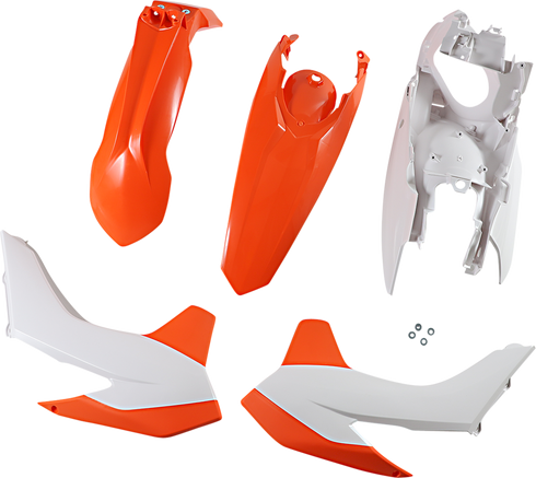 ACERBIS Standard Body Kit - '15 OEM Orange/White - KTM '13-'16 2314314891