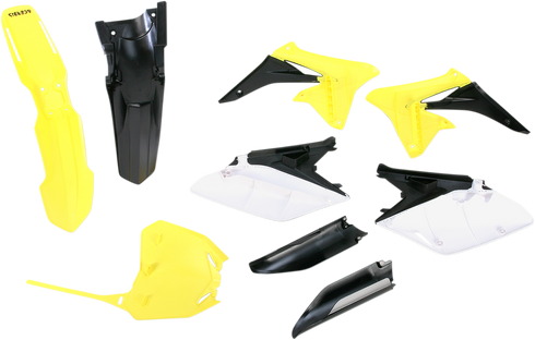 ACERBIS Full Body Kit - '13 OEM Yellow/Black/White - Suzuki - RMZ '10-'18 2198033914