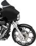 KLOCK WERKS Flare™ Windshield - 6-1/2" - Smoke - '96-'13 FLH KWW-01-0199
