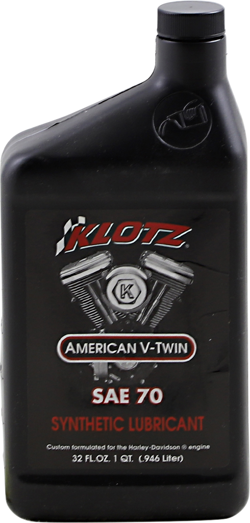 KLOTZ OIL V Twin Synthetic Oil - 70W - 1 U.S. quart KH-70