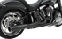 BASSANI XHAUST B1 2:1 Exhaust - Black 1S18RB