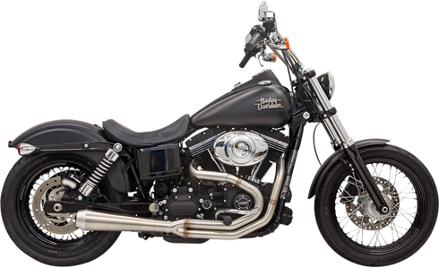 BASSANI XHAUST Road Rage 3 Exhaust - Stainless - '91-'17 Dyna 1D1SS