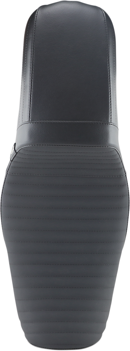 LE PERA Kickflip Daddy Long Legs Seat - Pleated w/ Gripp Tape - Black - FX '06-'17 LK-591DLPTGP