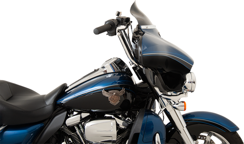 KLOCK WERKS Flare™ Windshield - 6-1/2" - Black - FLH KWW-01-0200-2014