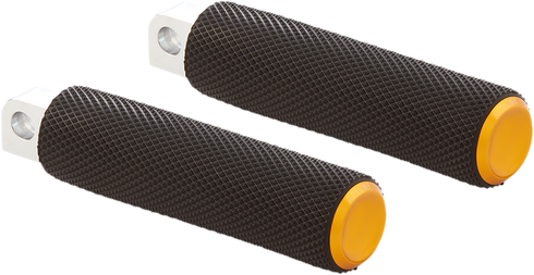 ARLEN NESS Foot Pegs - Knurled - Gold 07-939