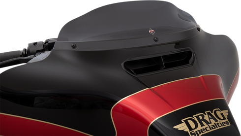 KLOCK WERKS Flare™ Windshield - 4" - Dark Smoke - FLH KWW-01-0405