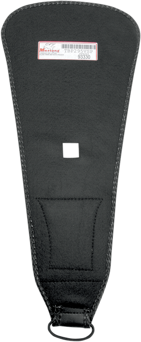 MUSTANG Pouch Tank Bib - Smooth - Black - Yamaha 93330