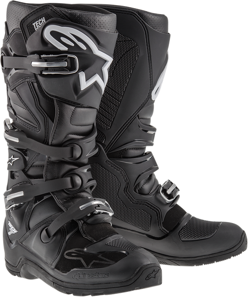 ALPINESTARS Tech 7 Enduro Boots - Black - US 8 / EU 42 2012114-10-08