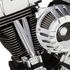 ARLEN NESS Pushrod Tube Cover Kit - Deep Cut® - Chrome - Twin Cam 03-630