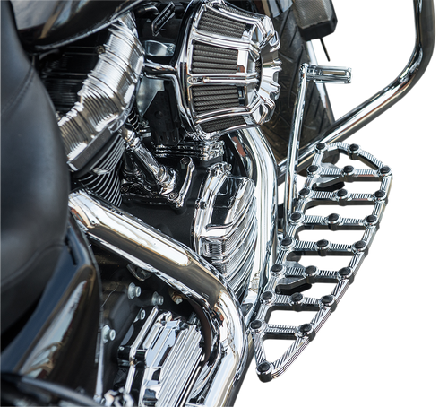 ARLEN NESS MX Driver Floorboards - Chrome 06-890