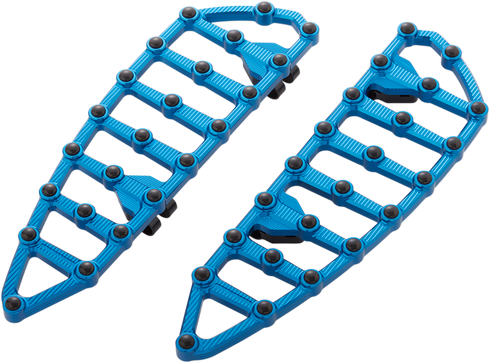 ARLEN NESS MX Driver Floorboards - Blue 06-892