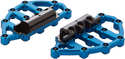 ARLEN NESS MX Passenger Floorboards - Blue 06-897