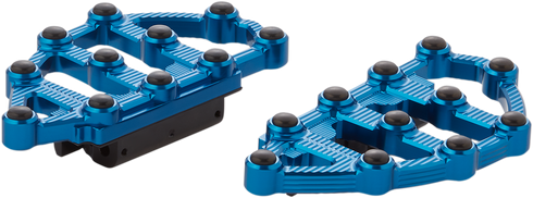 ARLEN NESS MX Passenger Floorboards - Blue 06-897