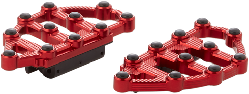 ARLEN NESS MX Passenger Floorboards - Red 06-898