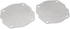 KLOCK WERKS Speaker Grilles - '96-'13 FLHT KWS-01-0000