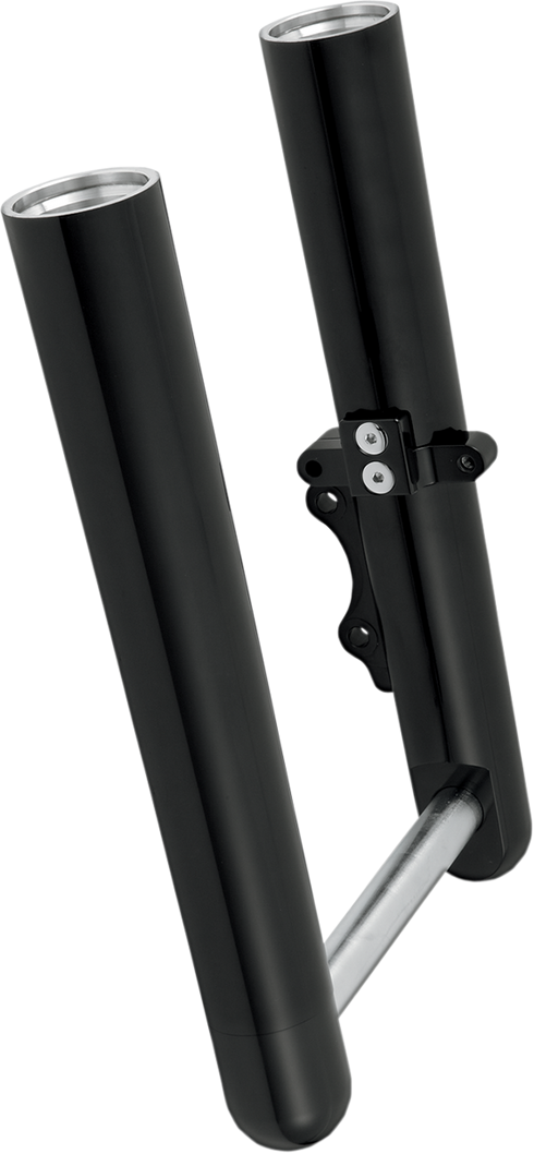 ARLEN NESS Fork Legs - Black Anodized - Smooth - Dual Disc 40-513