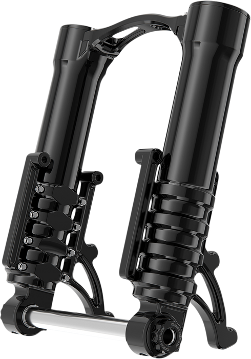 ARLEN NESS Fork Legs - 49 mm - Black Anodized - For Custom Radial Mount Brake Caliper 120-003