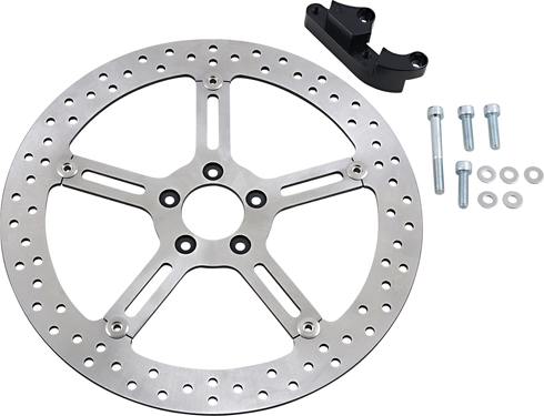ARLEN NESS Big Brake Rotor - 15" - Front Right - Harley-Davidson 02-967