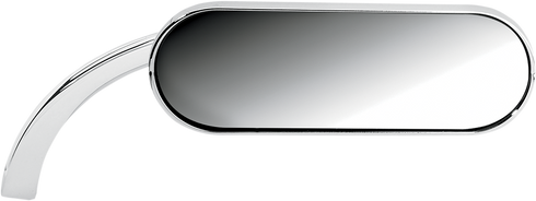 ARLEN NESS Mirror - Micro - Mini - Side View - Oval - Chrome - Left 13-406